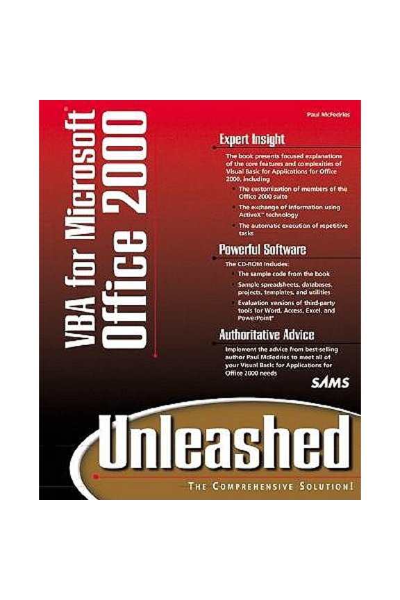 Visual Basic Applications for Office 2000 Unleashed (Paperback) by Paul McFedries
