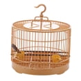 thumbnail image 1 of Jaula para pájaros, casa para mascotas, jaula para pájaros duradera, portátil para periquitos, conures, loros, 1 of 9