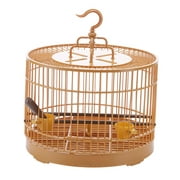 Bird Cage Lightweight Round Parrot Stand Cage for Cockatiel Budgies Parakeet