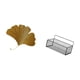 thumbnail image 5 of Organizador de pared de metal con hojas de ginkgo de hierro forjado para sala de estar, baño, cocina, oficina, hotel, comedor, restaurante, casa de ca, 5 of 8