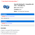 thumbnail image 2 of Sway Bar Bushing Kit - Compatible with 1975 - 1978 GMC P15 1976 1977, 2 of 2