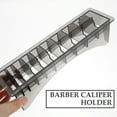 2 PCS Comb Storage Box Hair Styling Tool Clipper Guard Holder Barber Supplies Electric Clippers