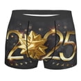 thumbnail image 3 of Haiem 2025 Happy New Year 1 Men's Boxer Briefs, Every Day Comfort Stretch Cotton Moisture-Wicking Underwear-X-Large, 3 of 8