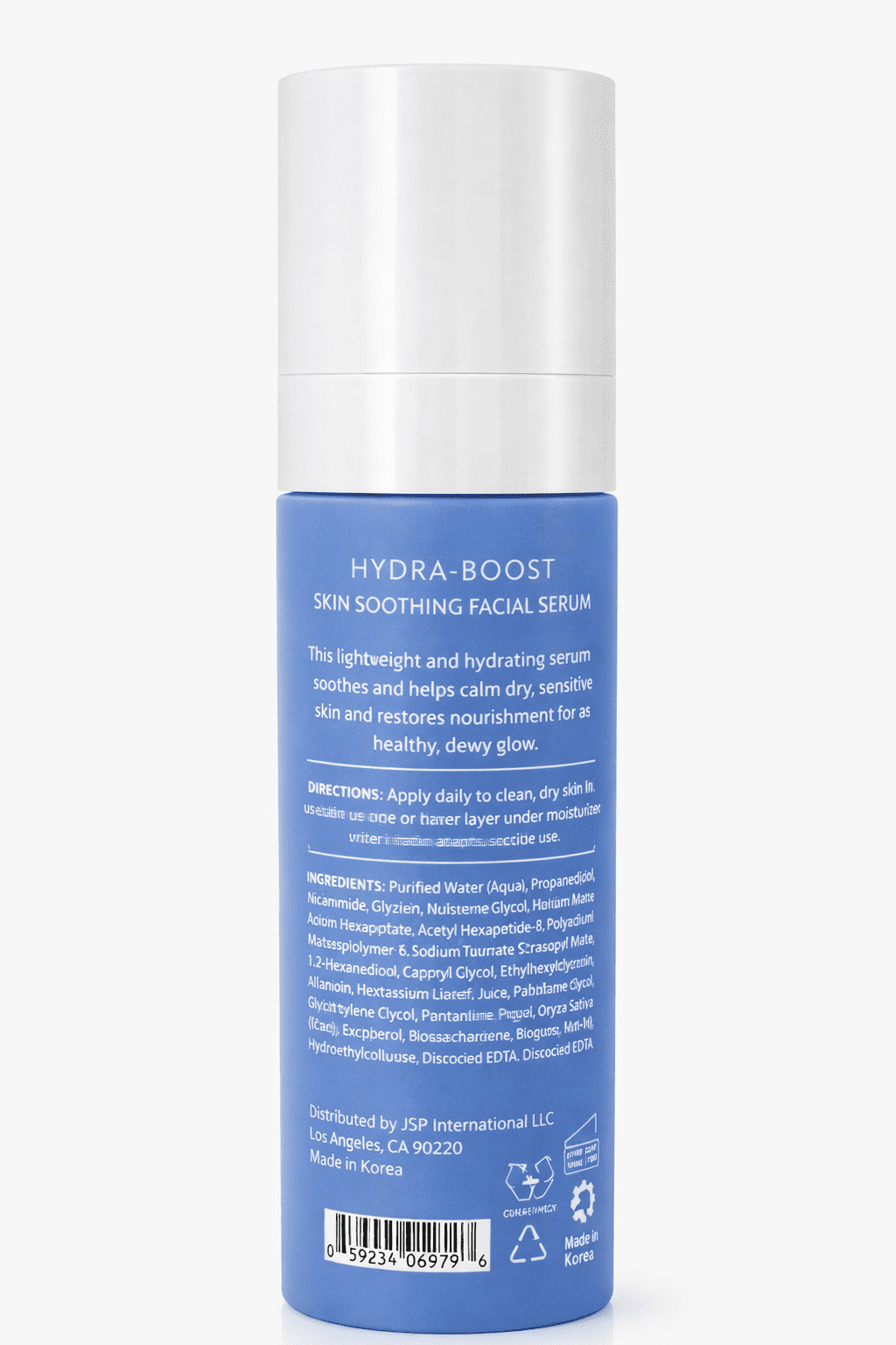 Pearlessence Hydra-Boost Skin Soothing Facial Serum, Hyaluronic