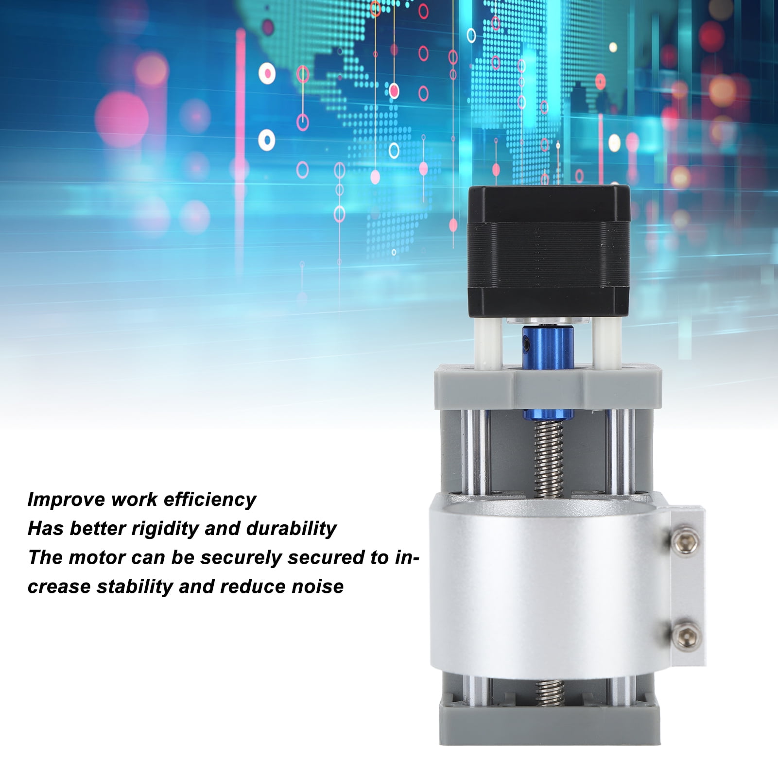 CNC Z Axes Spindle Motor Mount 52mm Diameter Stable