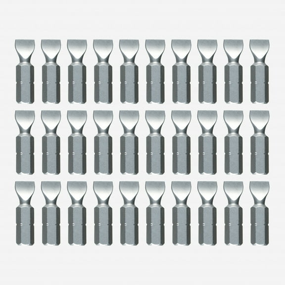 Wiha 72534 Slotted 4.5mm Contractor Insert Bit (30 Piece Bulk Pack)