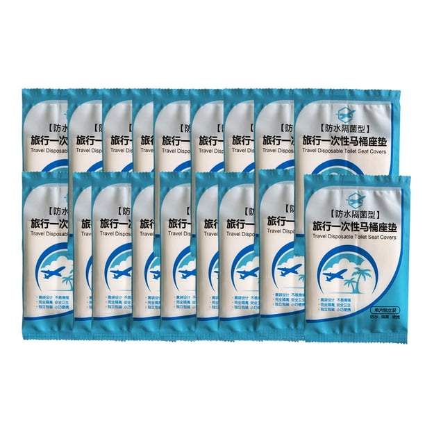 Cubierta Asiento Inodoro Desechable 50 PC para El Adultos PE Del Baño