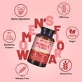 thumbnail image 4 of Women’s Flora 60 Capsules | Intimate Flora for Women | 20 billion CFU added with 15000mg Cranberry, Vitamin C, Fenugreek, Chlorella & inulin | Bio Cultures for Women's Intimate Flora by Prowise, 4 of 8