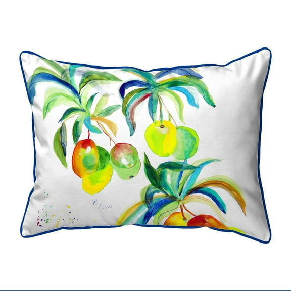Betsy Drake Interiors Mango Tree Small Indoor/Outdoor Pillow 11x14