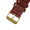 Brown Light-Gold Buckle, variant on 22mm Light Brown Slim Alligator Watch Strap Quick Release Leather Watch Bands Replacement Wristband Stainless Steel Buckle Christmas Father's Day Gift for Dad Husband
