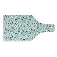 thumbnail image 1 of Flower Cutting Board, Scandinavian Style Blossoming Flowers Pattern Spring Season Nature Illustration, Decorative Tempered Glass Cutting and Serving Board, in 3 Sizes, by Ambesonne, 1 of 2