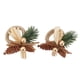 thumbnail image 3 of Elegantes anillos de servilleta con forma de piña para reuniones festivas, 3 of 8