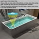 thumbnail image 2 of Paquete de 2 tapones de bañera para recogedor de pelo (azul), colador de drenaje de bañera, filtro de fregadero, tapón de drenaje de silicona para baño, cuarto de lavado, 2 of 4