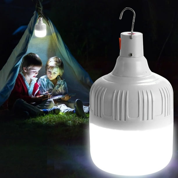 Lámpara Bombilla LED para tienda de campaña de iluminación portátil impermeable accesorios para senderismo al aire libre Ndcxsfigh Para estrenar