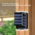 thumbnail image 6 of Solar Landscape Spotlights Outdoor Garden Lights Wireless Solar Powered Waterproof Yard Walkway Path Lighting Bright Illumination Easy Installation, Ukhbmc | Black, 6 of 8