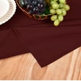 thumbnail image 4 of MEANMOY Burgundy 210GSM Water & Stain Resistant Rectangle Tablecloth, 52 x 70 inch Rectangular Table Cloth Wrinkle Free Washable, 4 of 8