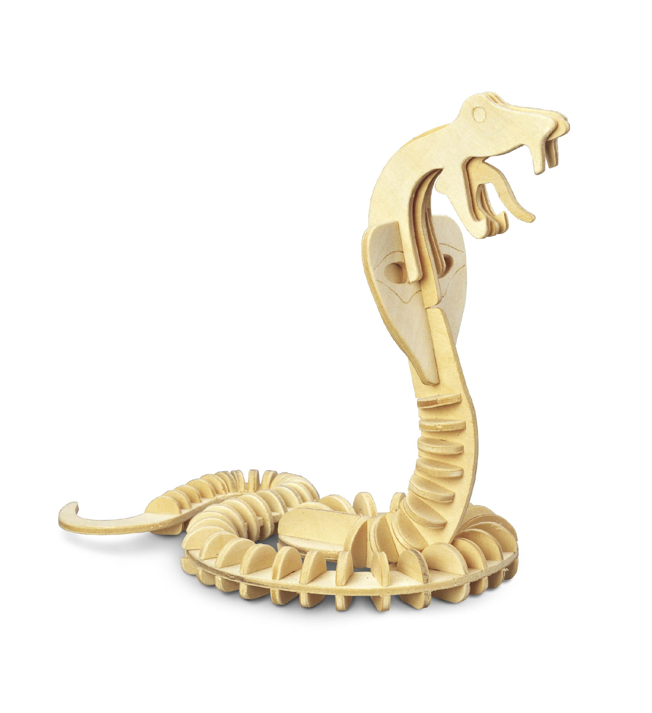 Snake 3D Jigsaw Woodcraft Kit Wooden Puzzle