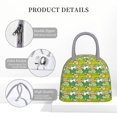 thumbnail image 4 of Balery Cartoon Frog Bolsa de Almuerzo para Mujeres, Caja de Almuerzo, Bolsa de Almuerzo Pequeña Impermeable, Tote de Almuerzo Reutilizable con Gran Capacidad, 4 of 6