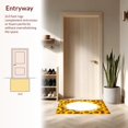 thumbnail image 3 of Flatwoven High Traffic Area Rug, Radiant Sunflower Blossom Circular Motif, Non Slip, Stain Resistant, Washable Area Rugs for Living Room, Bedroom(Yellow, 4X6), 3 of 8