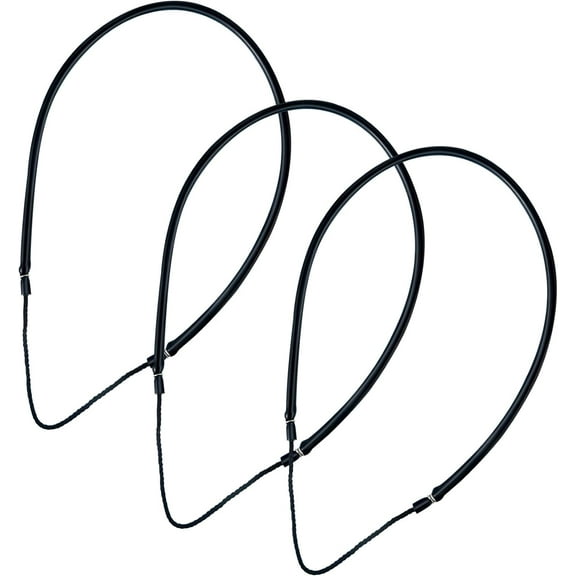 BlinkLLX 3 Pcs Pole Spear Sling Rubber Speargun Bands Ice Fishing Ice Spearing Equipment for Harpoon Spearfishing Diving, 28 Inch Long