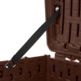 thumbnail image 2 of NIAIZEK Outdoor Waterproof 73 Gallon Resin Deck Box, Brown, 2 of 7
