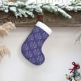 thumbnail image 6 of Naloa Lavender Flowers Christmas Stockings Decorations, Xmas Ornaments, DIY Personalized Farmhouse Decor for Home Family Party Tree, 6 of 7