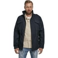 thumbnail image 3 of Big & Tall Brandit M65 Classic Field Jacket (Navy Blue 3XL) - Outdoors Military Quilted Lined Jacket, 3 of 7