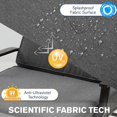 thumbnail image 5 of AECOJOY 72" x 21" x 4" Patio Lounge Chair Cushions Set of 2, Outdoor Chaise Lounge Replacement with Removable Cover in Dark Gery, 5 of 8