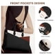 thumbnail image 5 of Bolso tipo cartera LOVEVOOK, bolso de mano, piel negra, 5 of 8