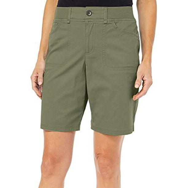Gloria Vanderbilt Gloria Vanderbilt Kristine Bermuda Shorts (18W