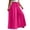 d184_Hot Pink, variant on Wide Leg Plus Size Pants for Women Elastic High Ruffle Waist Flowy Pants Drawstring Relaxed Loose Trousers, L-5XL