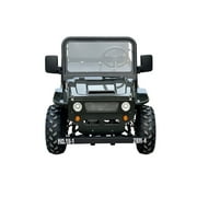 Massimo Mini 125 Go Kart 125cc 9HP 2-Seater 25 MPH Go Cart - Green