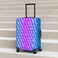 thumbnail image 5 of Travel Luggage Cover Protector - Dragon Skin Fish Scale Anti-Scratch Suitcase Covers Fits 18-32 Inch Luggage, 5 of 5
