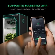 Mars Hydro FC-E3000 Complete Grow Tent Kits | 300W LED Grow Light+100x100x180cm Indoor Tent+4″ Ventilation System | 6“ Clip-on fan | for 2-4 Plants