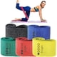 thumbnail image 1 of Bandas de tela para ejercicios de resistencia, bandas antideslizantes para piernas, glúteos y glúteos, bandas de entrenamiento de 5 niveles para fuerza y fisioterapia, con bolsa de transporte y, 1 of 6