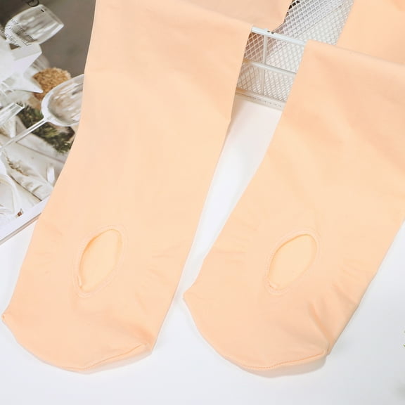 LEXSOMEO 2 Pairs Ballet Tights Dancing Tights Women Pantyhose Leggings Stretchy Size L