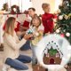 thumbnail image 3 of Christmas Decorations Clearance!! Cute Plush Doll Toy Gift Cartoon Style Children's Rag Doll Doll, 3 of 4