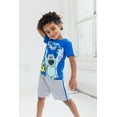 thumbnail image 2 of Disney Pixar Monsters Inc. Mike Sully Big Boys T-Shirt and Mesh Shorts Outfit Set Toddler to Big Kid, 2 of 5