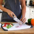 thumbnail image 5 of Kitchen Cutting Board (3-Piece Set) - Plastic Cutting Boards Set, Juice Grooves, BPA-Free and Dishwasher Safe, 5 of 5