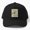 Black, variant on Skateboarding Streets of Gold Baseball Hat, Urban Skate Lifestyle Graphic Design, Classic Cap