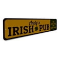 thumbnail image 3 of Irish Pub Shamrock Novelty Decor, Metal Wall Sign - 4x18 Inches, 3 of 4