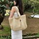 thumbnail image 4 of Bolso de mano de paja de  acidad para mujer, bolso de playa de verano con borlas colntes, bolso de hombro bohemio, bolso de viaje para mujer 2024, 4 of 6