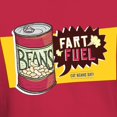 thumbnail image 3 of CafePress - Beans Fart Fuel T Shirt - Men's Classic Graphic Cotton T-Shirt, 3 of 4