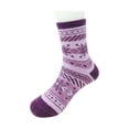 thumbnail image 5 of Wrapables Children's Thick Winter Warm Wool Socks (Set of 6), Snowflakes M, 5 of 9