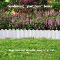 thumbnail image 2 of Plant Fence Card Slot Splicing Plug-in Connection Bending-resistant Stackable Stable Base Sun Pattern Flower Fence Gardening Tool, 2 of 10