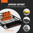 thumbnail image 3 of BENTISM Roof Rack Cargo Basket 200 LBS Capacity 46"x36"x4.5" for SUV Truck Cars, 3 of 10