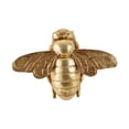 thumbnail image 2 of Adorno de pared de abeja, arte de pared animal para decoración del hogar, estatua dorada para sala de estar S, 2 of 9