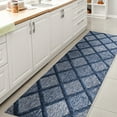 thumbnail image 5 of JONATHAN Y IBIZA 2 x 8 Runner Rug, Salines Diamond Trellis - Navy, IBZ101B-28, 5 of 10