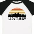 thumbnail image 4 of Inktastic Las Vegas Nevada Skyline Retro Boys or Girls Toddler T-Shirt, 4 of 5