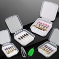 thumbnail image 3 of 5Pcs Fishing Fly Set Double Hook Fish Lures Baits with Sharpened Hooks Fishing Topwater Baits, 3 of 9